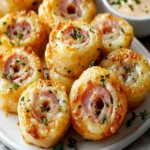 Cheesy Ham Pinwheels First Image First Image