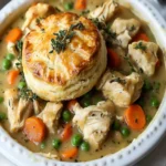 Chicken Pot Pie with Biscuits First Image First Image
