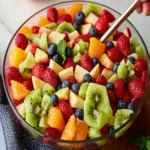 Easy Christmas Fruit Salad First Image First Image