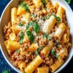 Creamy Ground Turkey Pasta First Image First Image