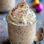 Irresistible Birthday Cake Overnight Oats: Dessert for Breakfast! First Image First Image