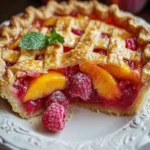 Peach Raspberry Pie First Image First Image