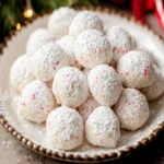 Peppermint Snowball Cookies First Image First Image