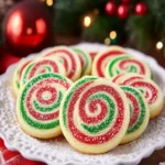 Christmas Pinwheel Sugar Cookies First Image First Image
