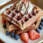 Chocolate Cinnamon Waffles: 7 Irresistible Breakfast Treats First Image First Image