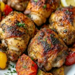 Baked Lebanese Chicken Thighs with Lemon and Seven-Spice Recipe First Image First Image