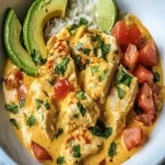 Quick Crockpot Queso Chicken: An Amazing Ultimate 5-Ingredient Recipe First Image First Image