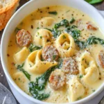 Creamy Sausage Tortellini Soup First Image First Image