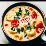 Cheese Tortellini Soup Recipe First Image First Image