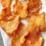 Chicken Skin Chips (Pan, Oven, or Air Fryer) SO EASY! (VIDEO) First Image First Image