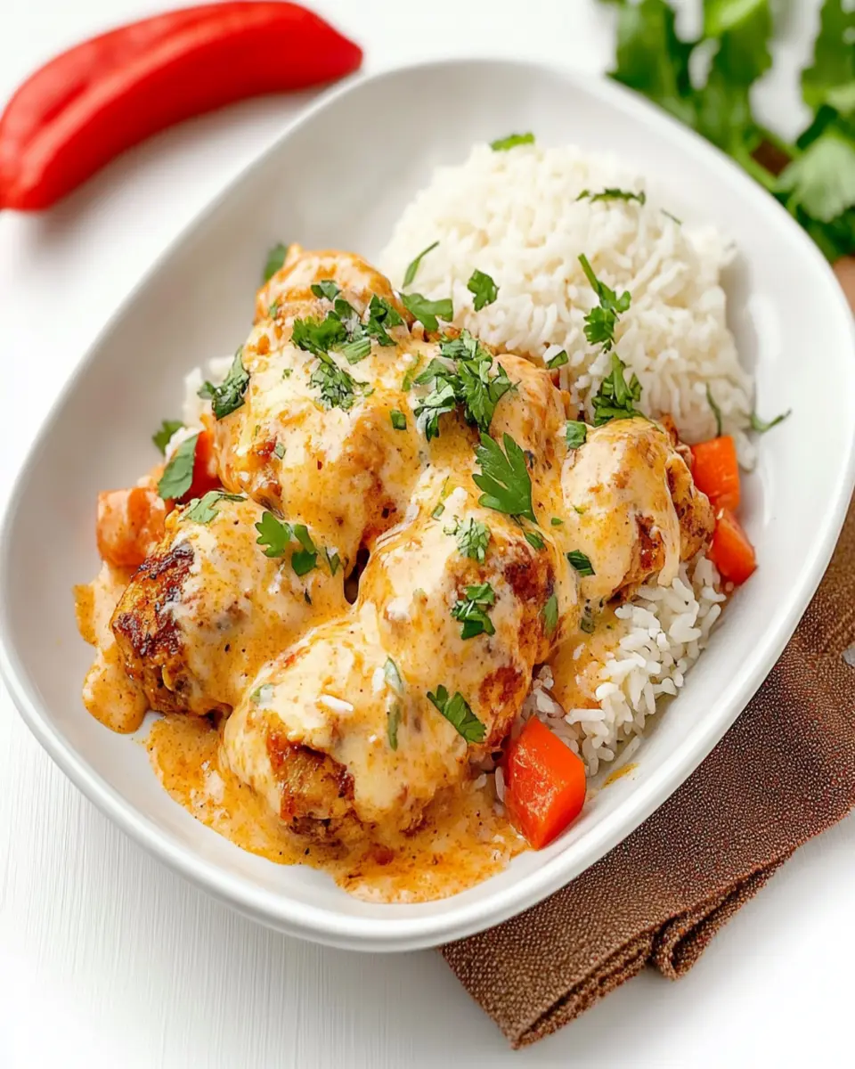 Crock Pot Queso Chicken and Rice First Image First Image