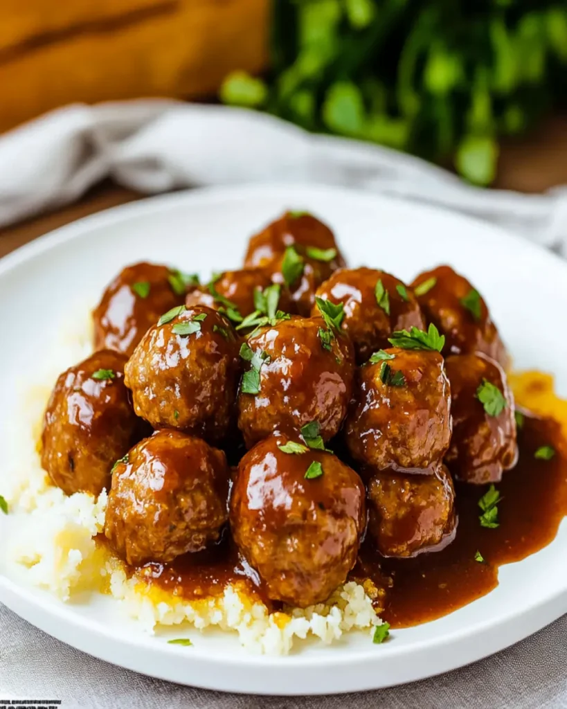 Saucy Crock Pot Mississippi Meatballs Recipe First Image First Image