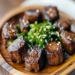 Irresistible Steak Bites with Miso Ginger Dressing Recipe First Image First Image