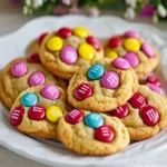 Easter M&M Chocolate Chip Cookies First Image First Image