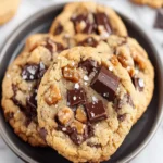 Millionaire Toffee Chocolate Chunk Cookies First Image First Image
