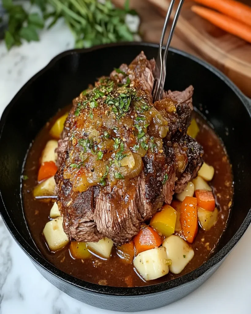 Chicago-Style Italian Butter Chuck Roast (Cast Iron) First Image First Image