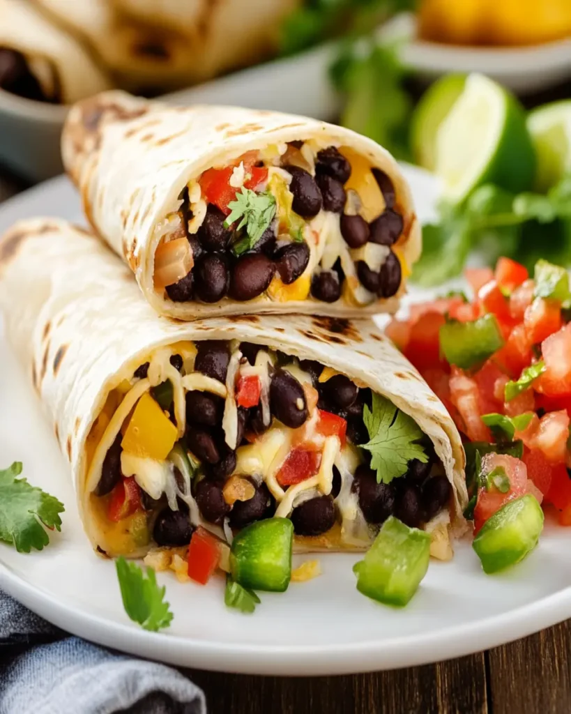 Black Bean Burritos First Image First Image