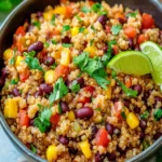 Mexican Rice, Beans, and Quinoa Medley First Image First Image