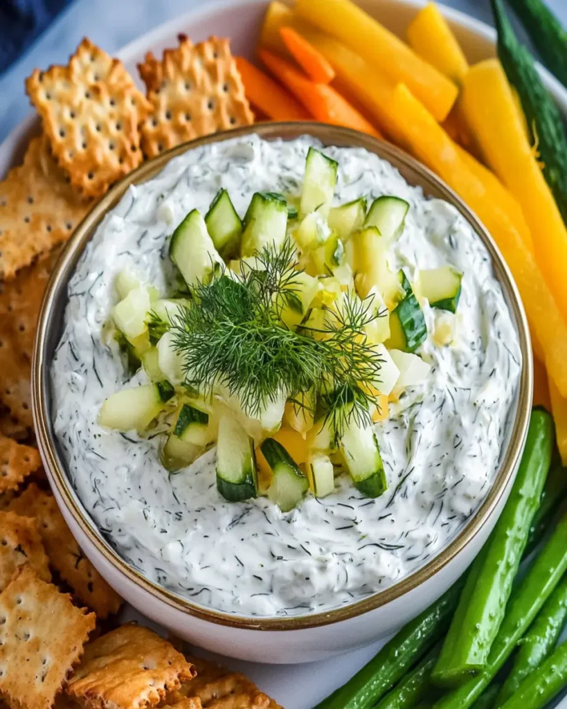 Dill Pickle Dip First Image First Image