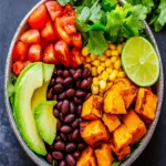 Mexican Sweet Potato and Black Bean Buddha Bowl First Image First Image