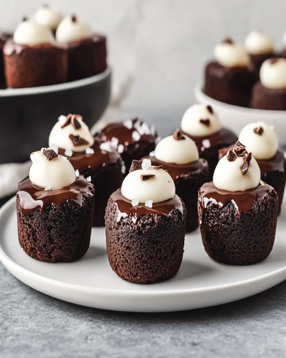 Instant Pot Brownie Bites First Image First Image
