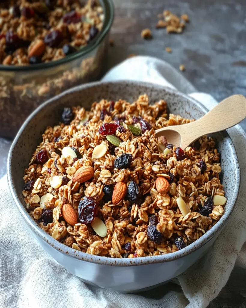 Nuts and Seeds Homemade Granola First Image First Image