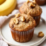 Vegan Banana Nut Muffins First Image First Image