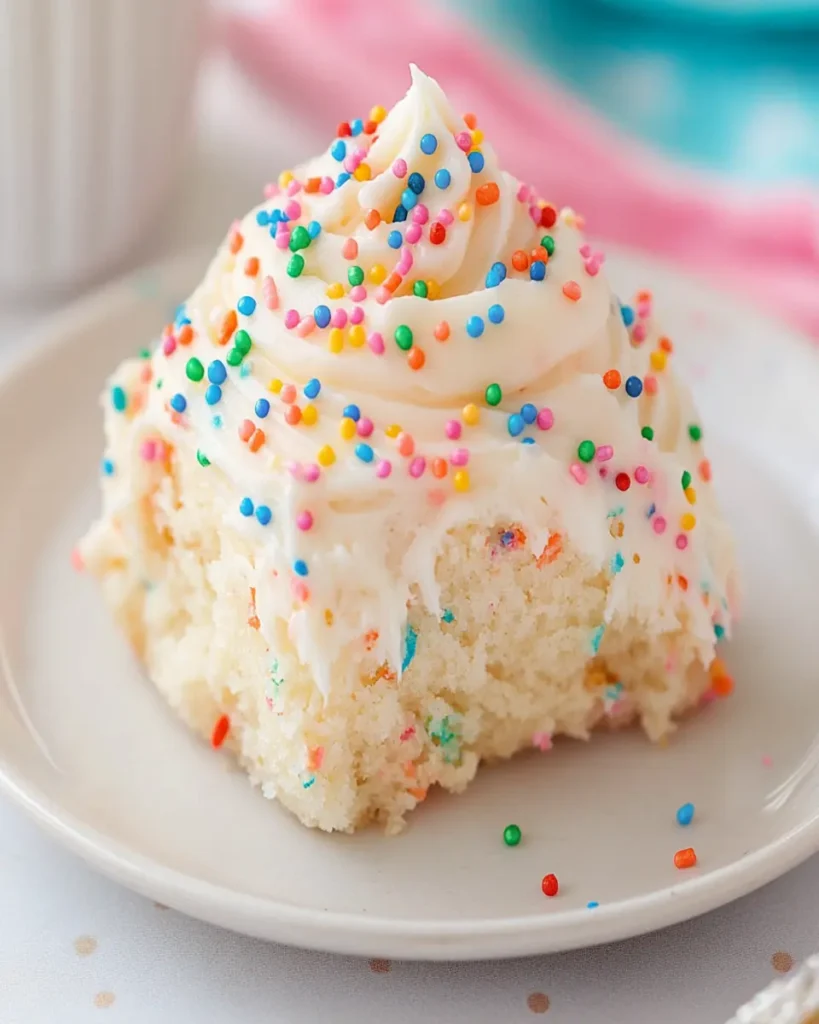 Funfetti Frosting That Is Light, Fluffy, and Easy to Make First Image First Image