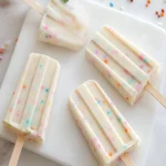 Funfetti Cake Batter Popsicles First Image First Image