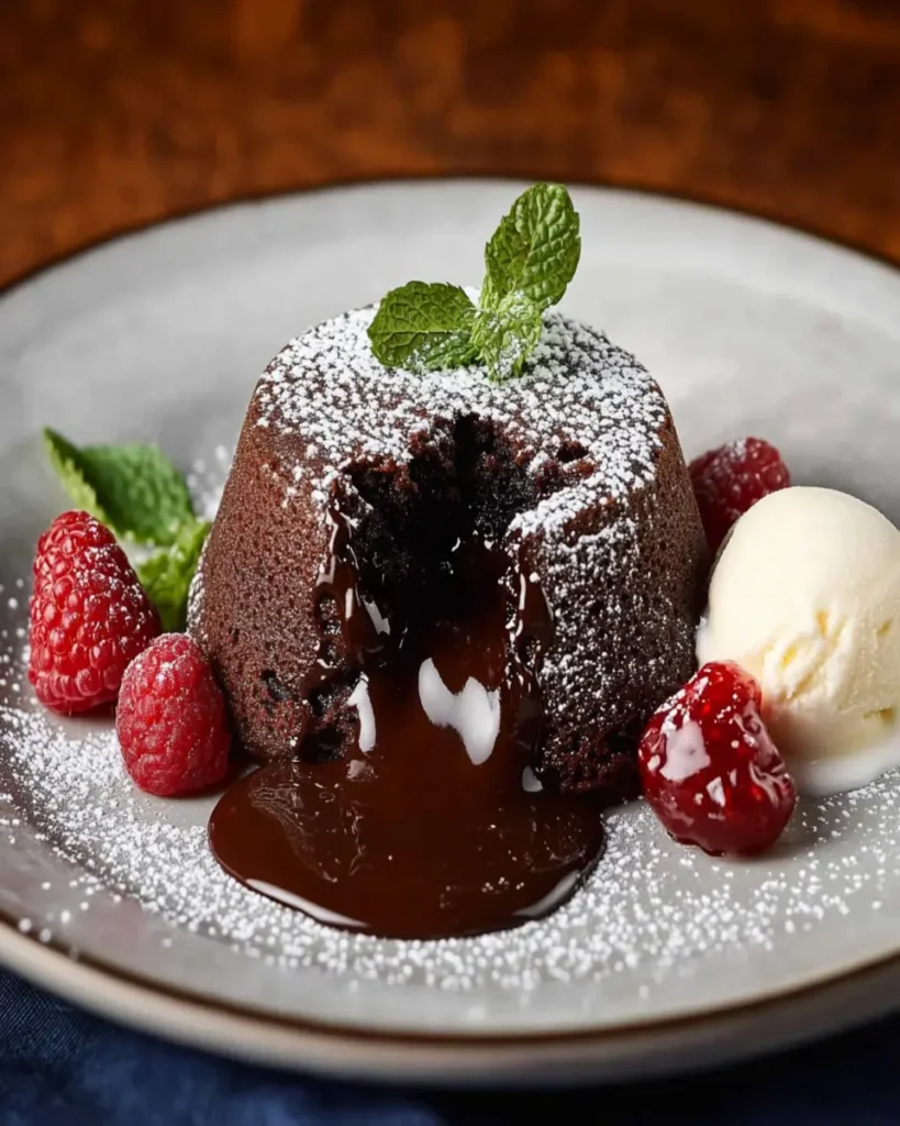 Molten Chocolate Lava Cakes First Image First Image